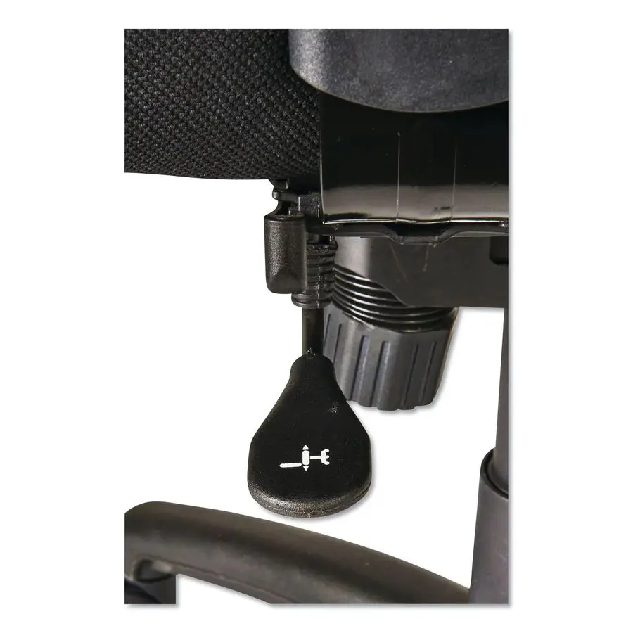 Etros Series Petite MidBack Multifunction Mesh Chair, Black