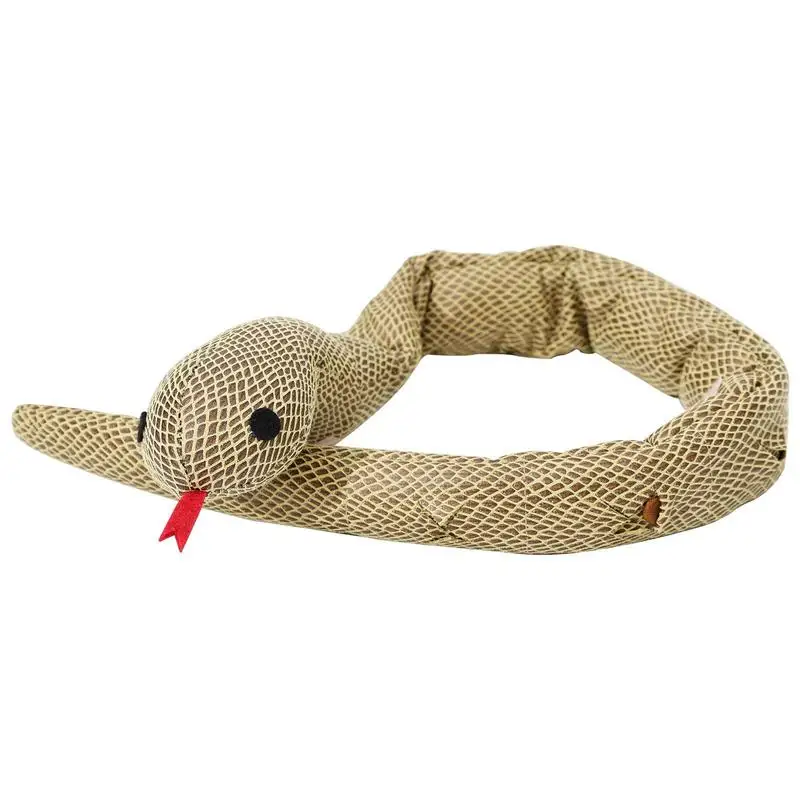 Dog Snuffle Toys Dog Enrichment Toys For Boredom Interactive Dog Toy For Foraging Instinct Training Pet Squeaker Toy Snake Style