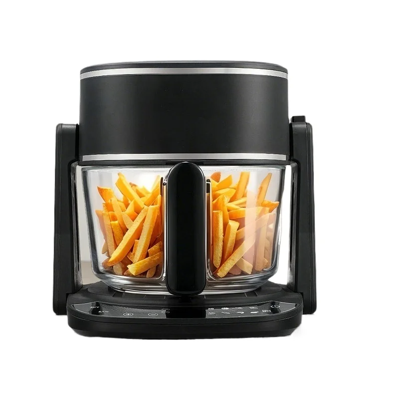 

2025 OEM 4.5L Oil-Free Air Fryer - 1200W Smart Electric Fryer with Black Surface