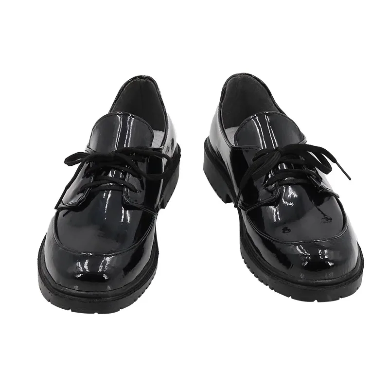 Hypnosis Microphone Sasara Ssr Cosplay Costume Shoes Handmade Faux Leather Silvery Boots Shoes