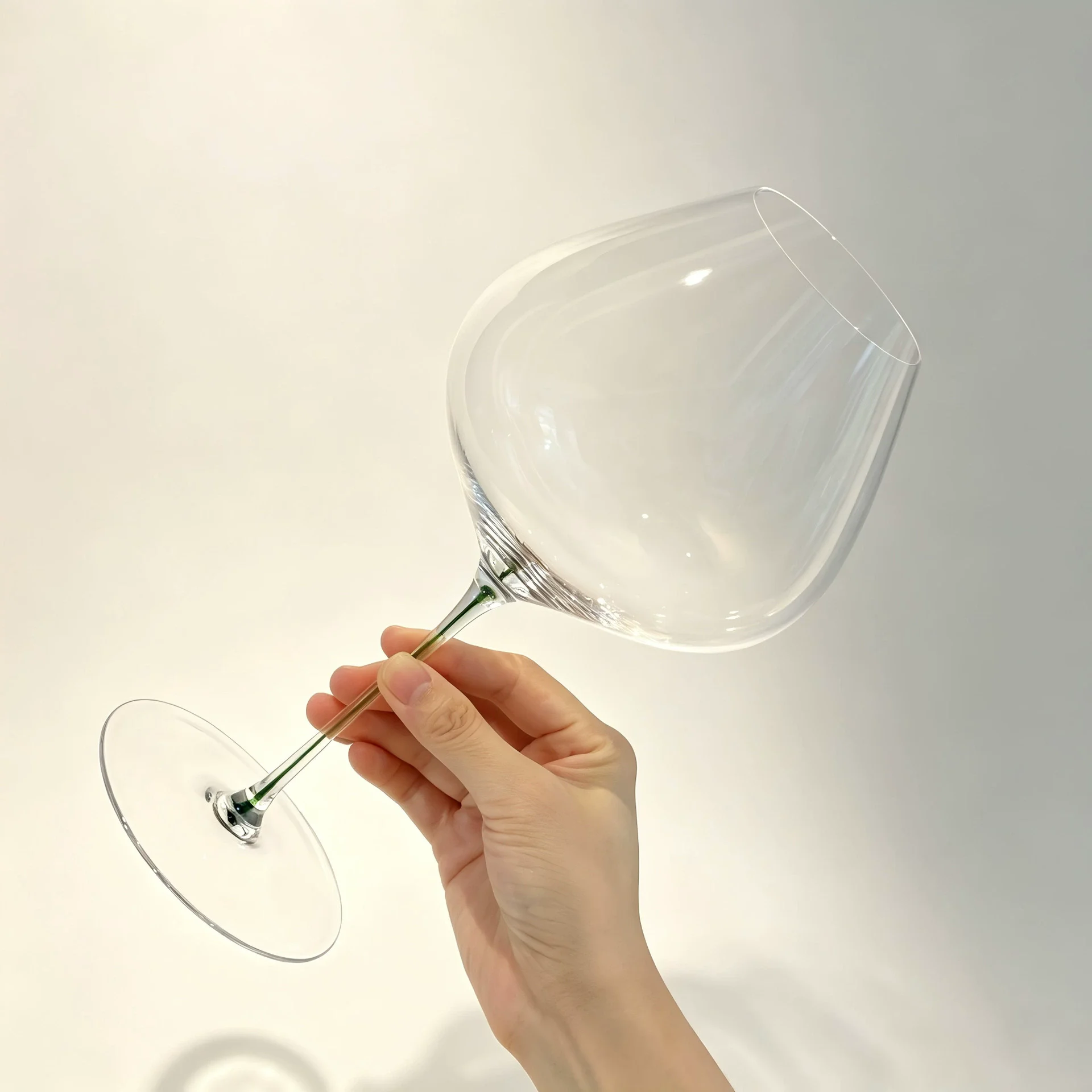 1L Large Capacity Style Upscale Burgundy Cup Crystal Handmade Extremely Thin Red Rod Wine Glass Aroma Enlarge Goblet
