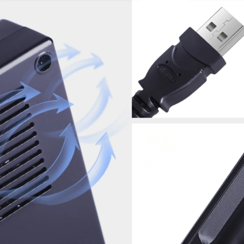 4PCS large capacity 1.2v 3200mAh AA rechargeable battery Ni-MH rechargeable battery + 4-slot USB smart fast charging charger