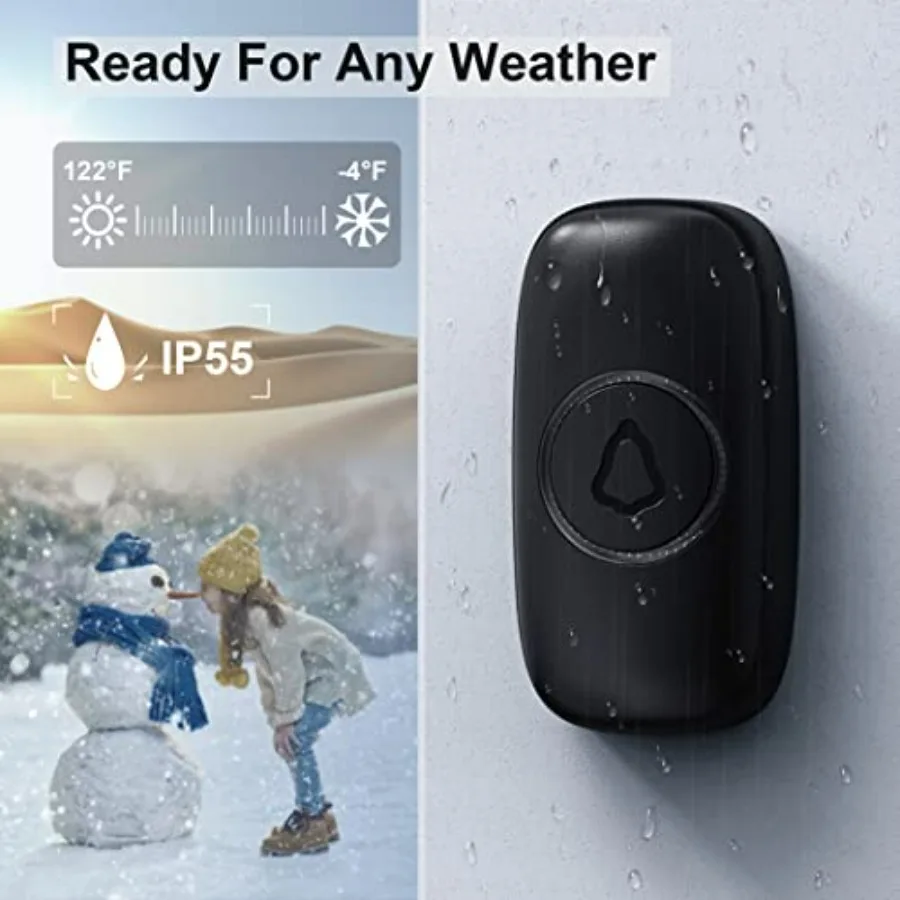 doorbell push button outdoors