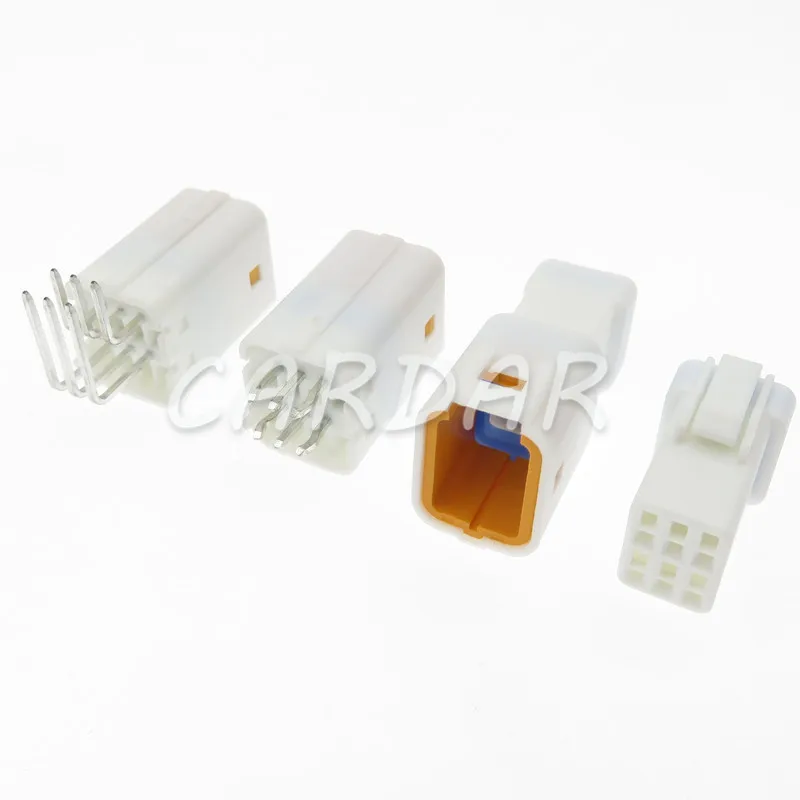 1 Set 6 Pin 06R-JWPF-VSLE 06T-JWPF-VSLE Electrical Auto Sealed Connector AC Assembly For Wire Connector Socket