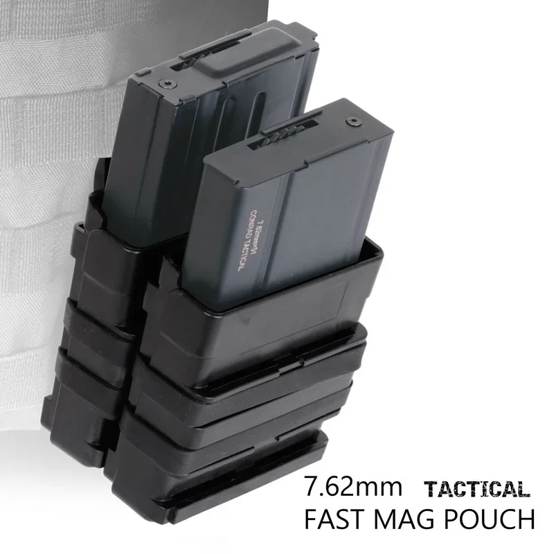 7.62 Fast Mag Pouch Molle Clip FastMag Waist Holder EDC Hunting Accessories AK M4 Magazine Holster Vest Pouches