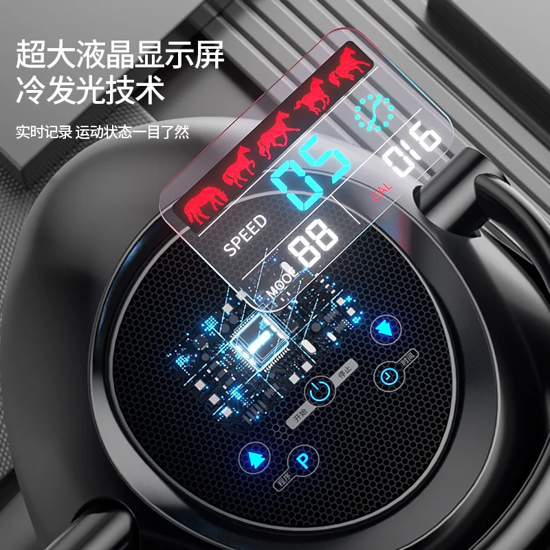 Electric Horse Riding Machine for Slimming and Shaping, Home Aerobic Exercise Fitness Equipment Horse Riding Simulator