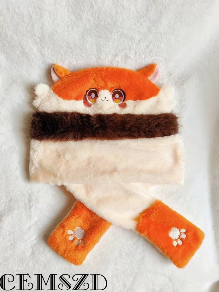 Mydei шарф перчатки ограниченная серия игры Honkai Star Rail Phainon DanHeng косплей шарф с капюшоном аниме аксессуары для косплея мультфильм