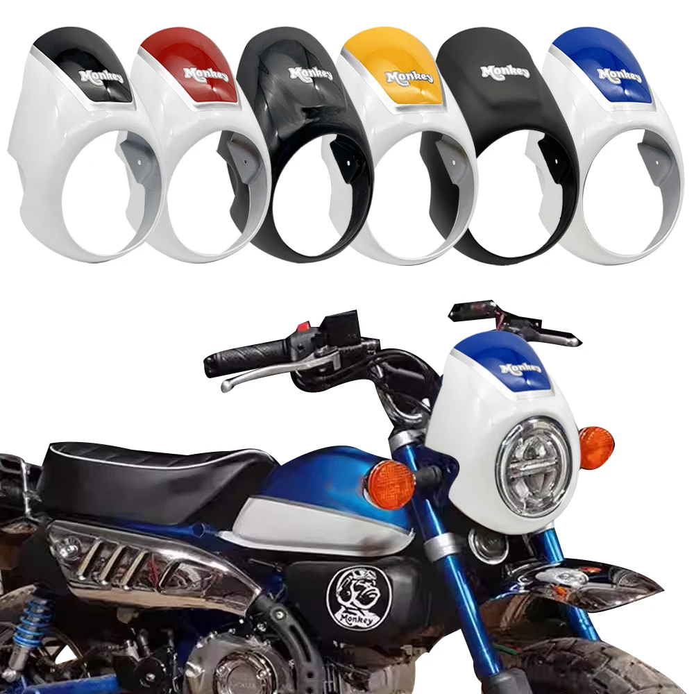 

Motorcycle parts front fairing suitable for Honda Little Monkey MINI motorcycle headlight diffuser