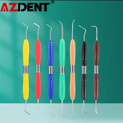 NOWOŚĆ AZDENT 1 PC Wypełniacz do żywicy dentystycznej Zestaw do estetycznej renowacji Pasuje do noża do żywicy Plastikowy komoda Łatwo identyfikowany Wysoki metal