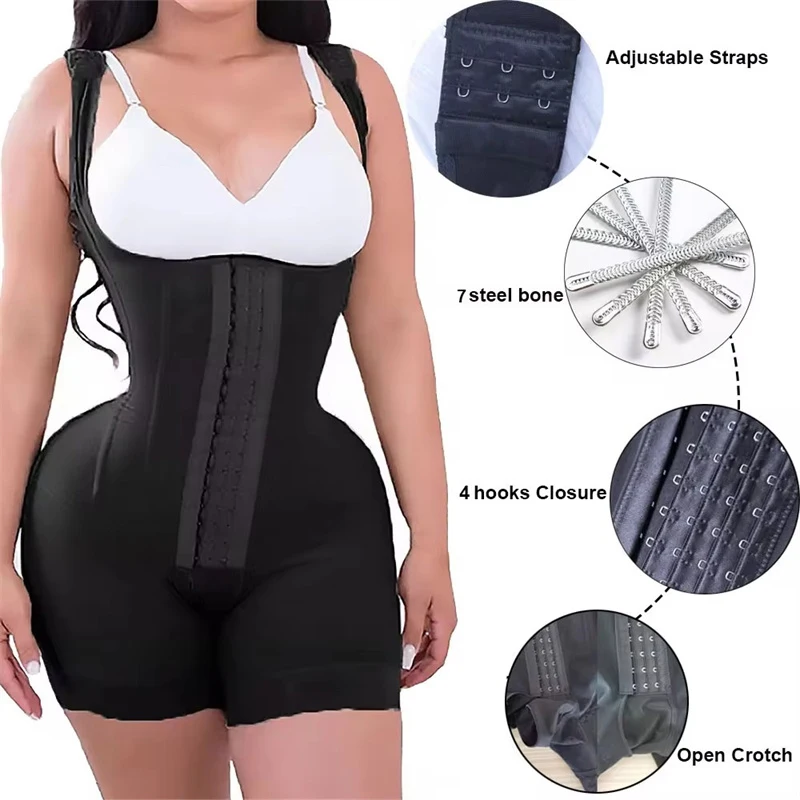 Women Tummy Control Body Slimming Postpartum Girdles Push Up Shaperwear Butt Lifter Bodysuits A Comfy Shaping Jumpsuit Shaper - Image 4