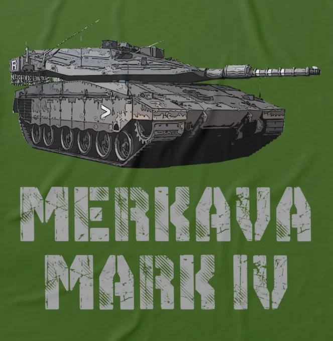 Israel Defense Forces Merkava Mark IV Main Battle Tanks T Shirt New 100% Cotton Short Sleeve O-Neck T-shirt Casual Mens Top
