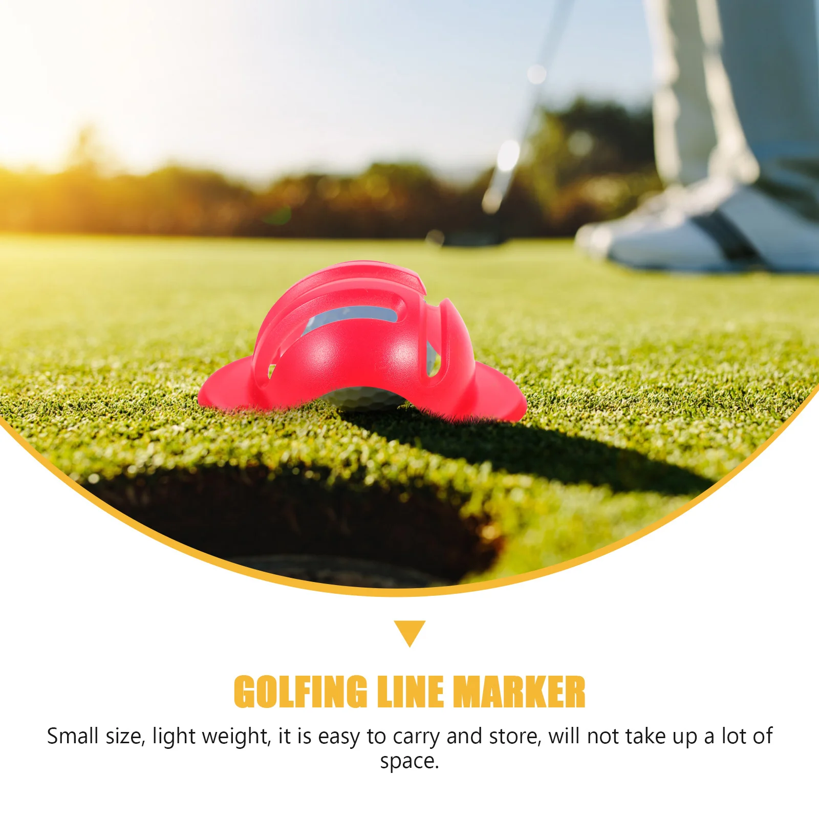 

4Pcs Golfing Ball Marking Tool High Precision Stencil for Long-Lasting Use on Golf Balls Convenient Carry Design