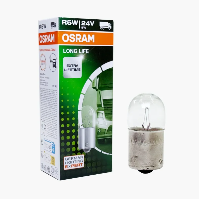 OSRAM T16 HALOGEN TRUCK LAMP BULB 5627L 24V R5W SIGNAL LIGHT AUTOMOTIVE LIGHTING SYSTEM