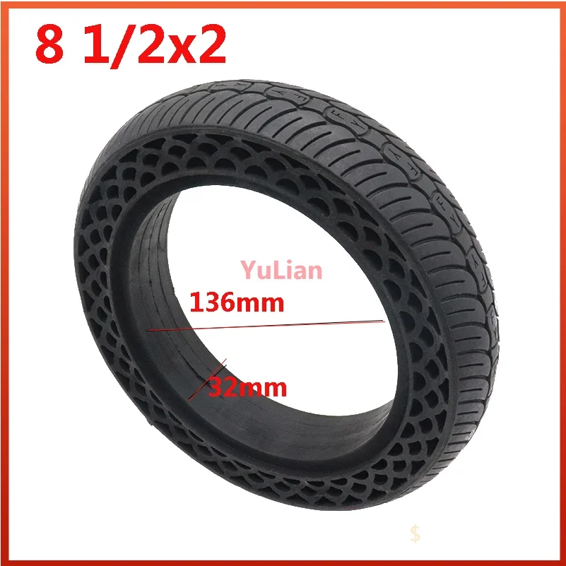 8.5 inch tires 8.5x2 anti-skid, explosion-proof and wear-resistant rubber tires for Xiaomi M365 electric scooter