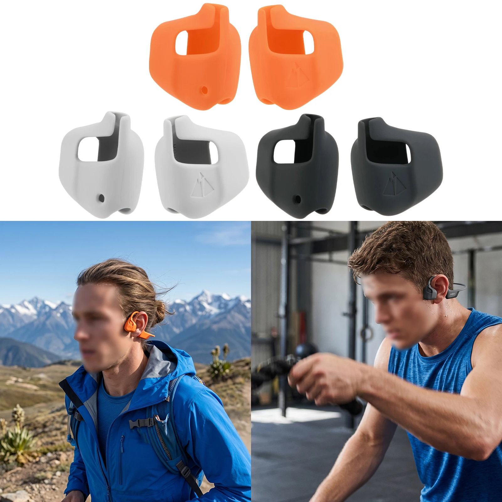 Headphone Case For SHOKZ OpenRun Pro2 Headphones Drop Protection Variety Of Colors Soft Touch Material Easy To Clean Accessories