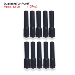 BAOFENG Female Antenna, SF20, SMA-F, VHF, UHF, for Baofeng UV5R, 888S, BF-UV82, 9RPlus, Kenwood Accessories, New, 10Pcs