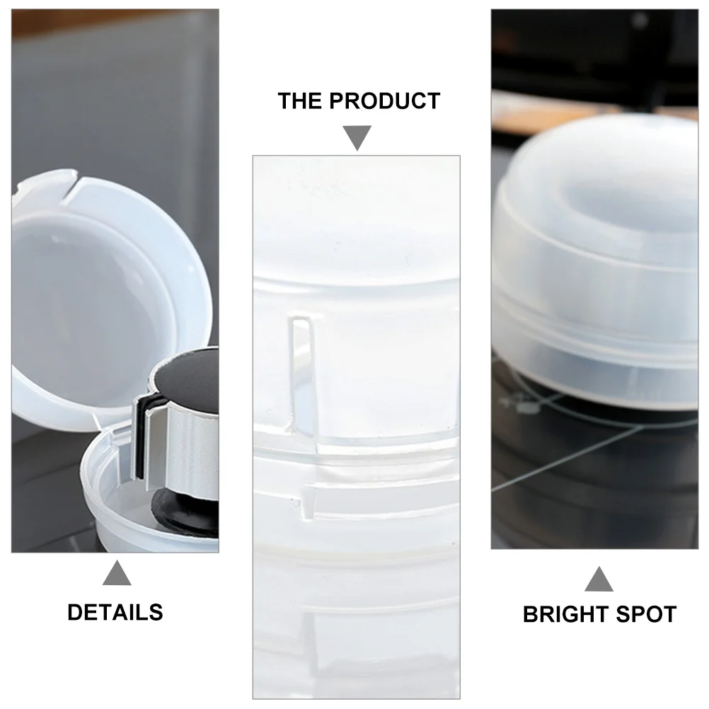 

7pcs Gas Stove Knob Covers High Temperature Resistant Safety Lock For Kids Kitchen Oven Outdoor Grill Switch Guard