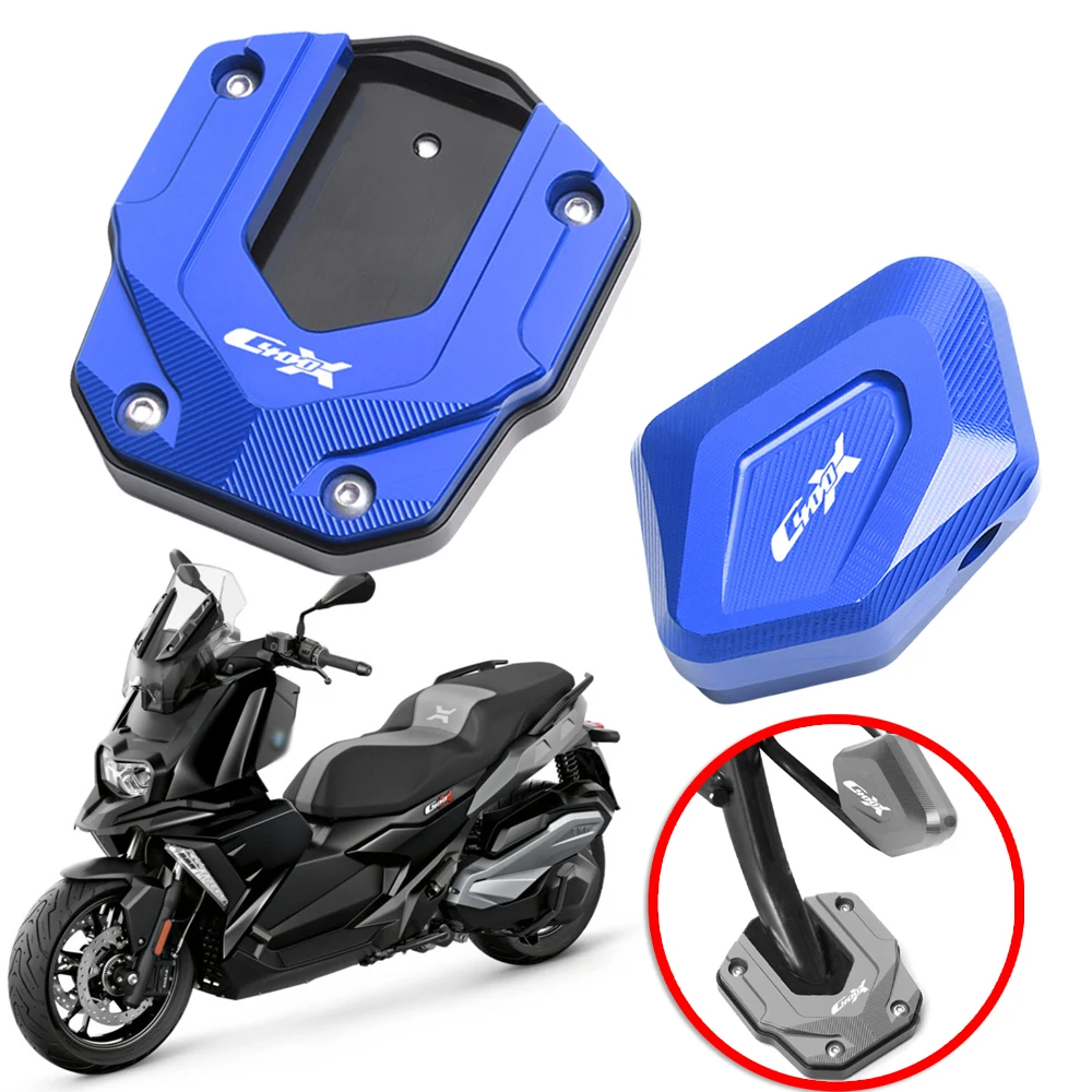 

Motorcycle Accessories Foot Rest Side Support Enlarge Extension Plate Fit For BMW C400GT C400X C 400 X 2019 2020 2021 2022 2023