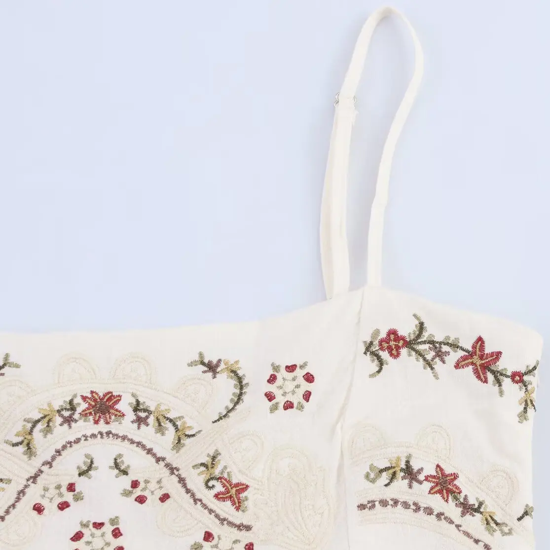 JNLEAOG 봄 신상 여성 패션 디자인 자수 캐주얼 하이웨이스트 폴리에스터 섬유 여름 원피스