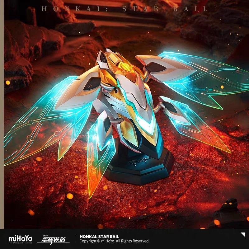 Pre Sale miHoYo Official Genuine Genshin Impact Honkai Star Rail Sam Firefly Transformation Device Ornaments Toy Cosplay Game