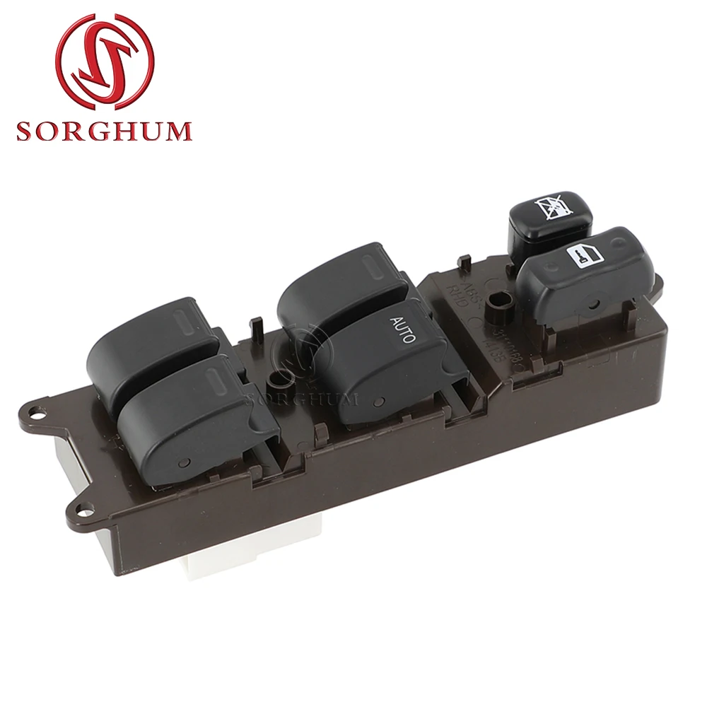 SORGHUM RHD Driver Door Master Power Window Lifter Switch 84820-60120 For Toyota Land Cruiser 100 Series 1998 1999 2000 2001-02