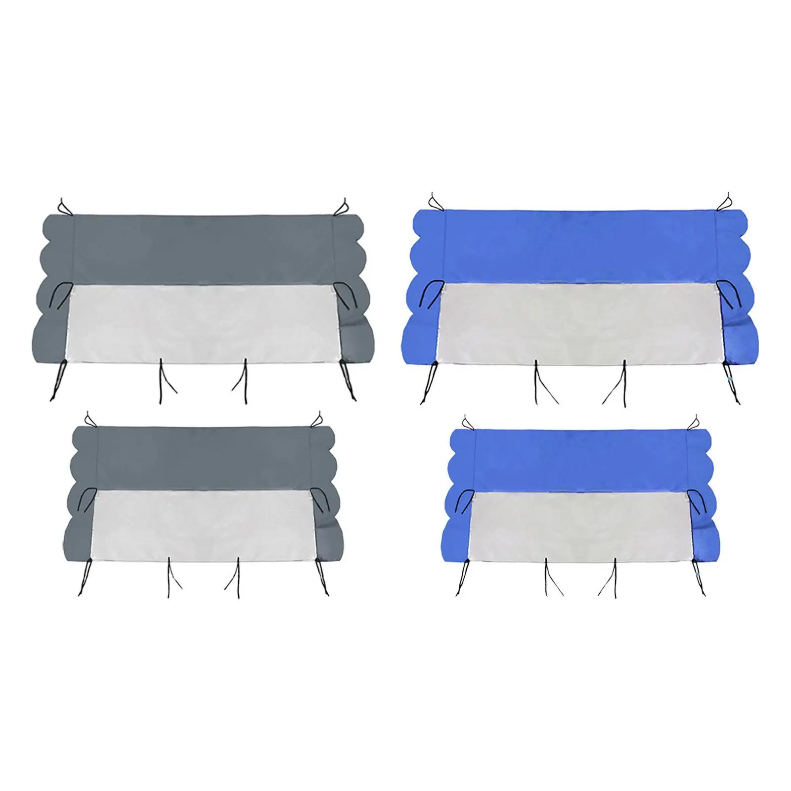 Forklift Roof Cover for Rain Weatherproof Easy to Install with Transparent PVC Skylight Sun Protection for 2204-6614lb Outdoor