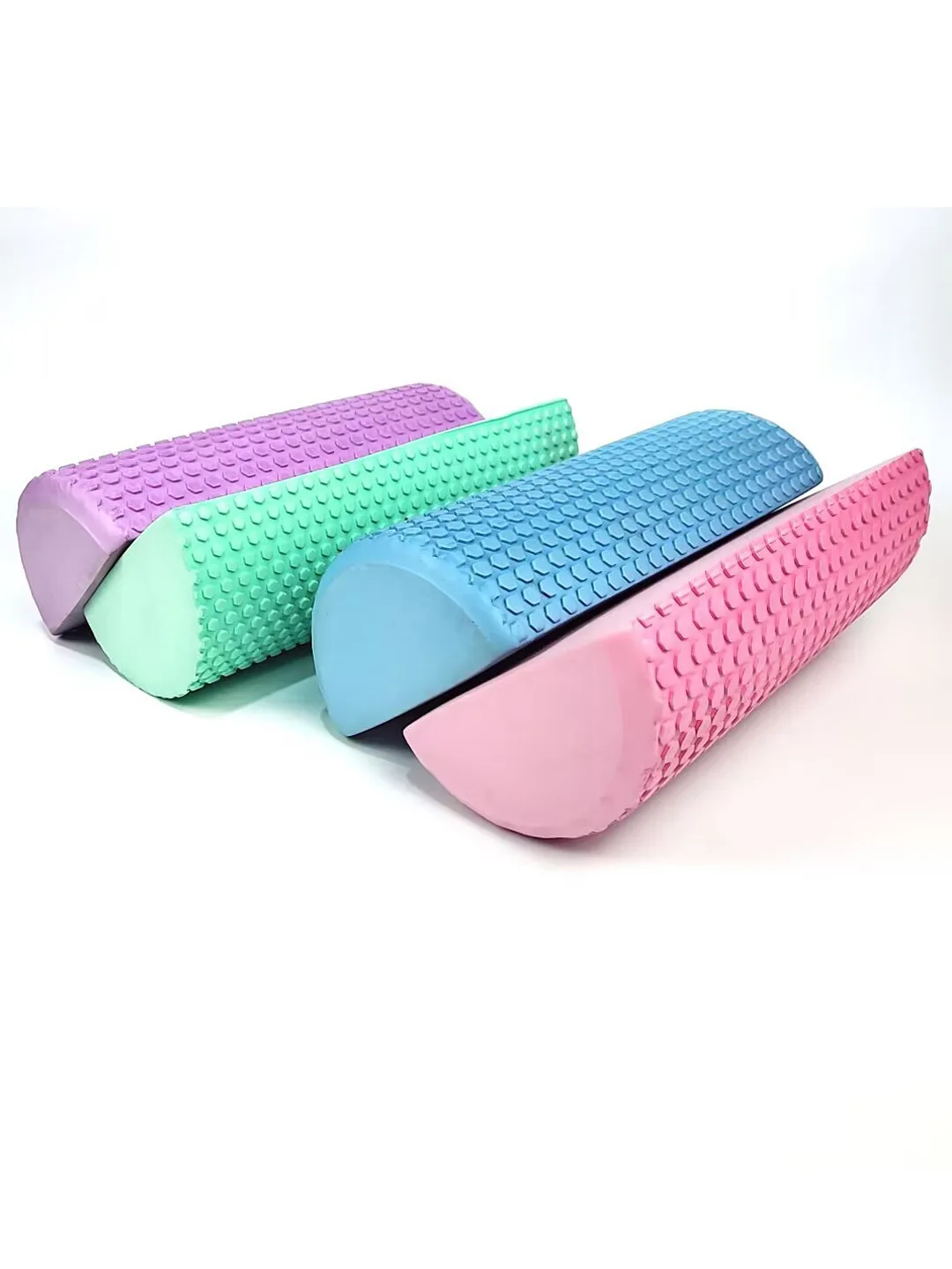 

1-Piece Foam Roller - Muscle Recovery Massage Tool, Solid Color Yoga Fitness Roller for Sports & Gym Workouts​