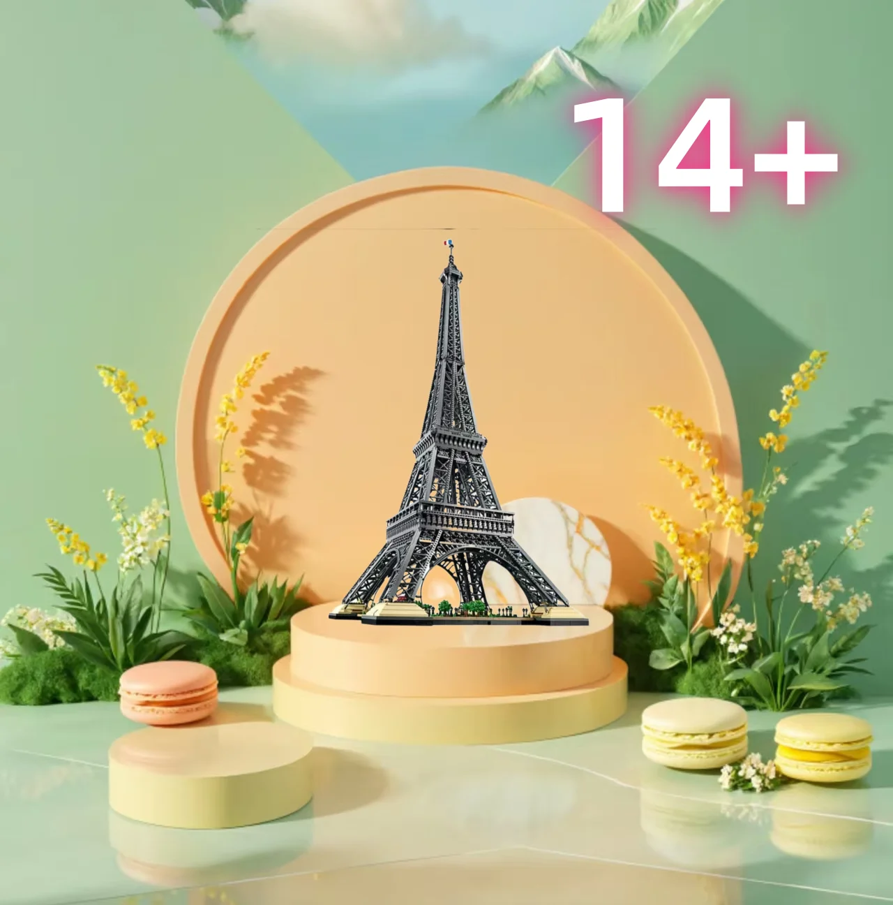 

10001pcs Iron Tower Building Blocks Model Children's Birthday Christmas Gift Toys Compatible 10307 10181 17002 In Stock