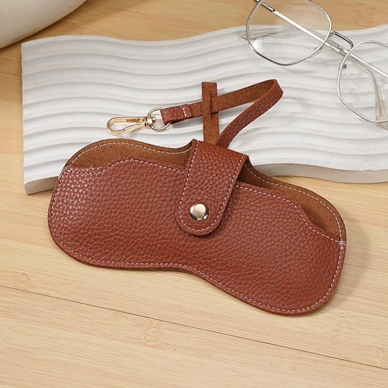 

Portable Glasses Bag Soft Leather Sunglasses Pouch Slim Fashion Glasses Case Travel Sunglasses Pouch Accesorios Para Mujer