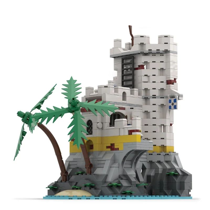 

NEW Moc Medieval Pirates Series Governor's Office Expansion: Eldorado Fortress 10320 Modular Building Blocks DIY Bricks Toy Gift