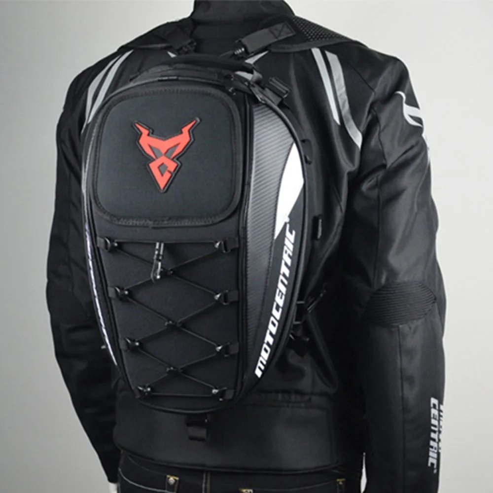 Waterproof Motorcycle Tail Bag Multifunction Motorcycle Rear Seat Bag High Capacity Motorcycle Bag Rider Backpack 4 Colour