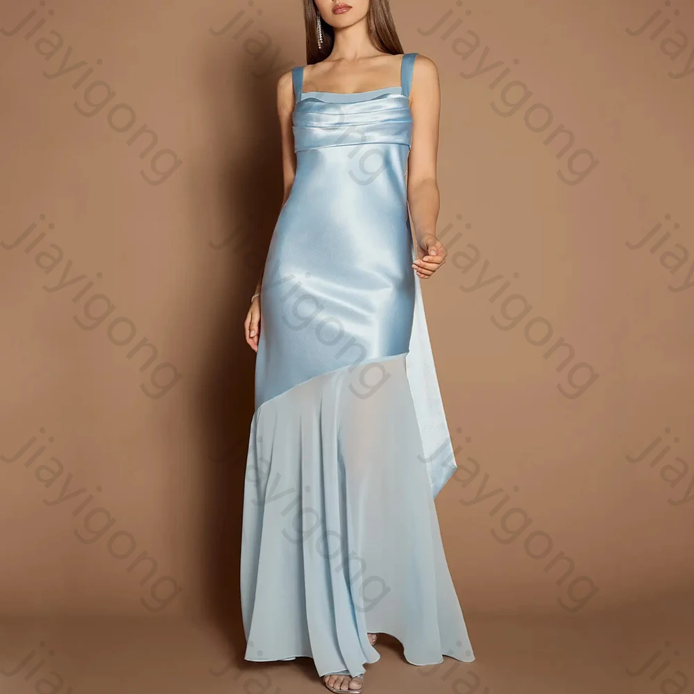 Sexy Sleeveless Backless Evening Dresses Elegant Pleat Celebrity Long Dress Exquisite High Quality Prom Party Gowns Customized