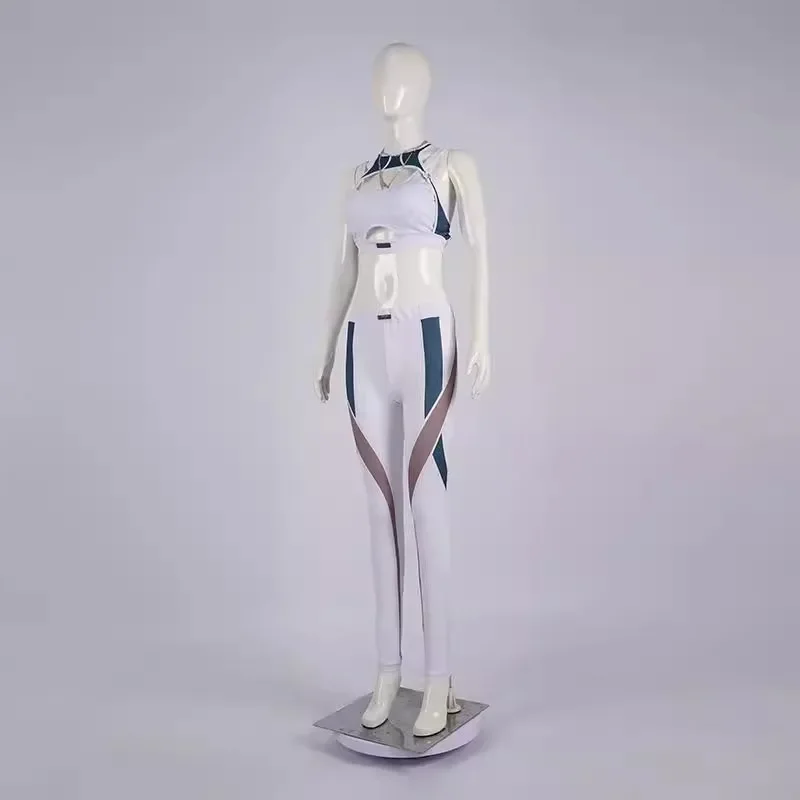 

2025 new Halloween Roleplay Outfits Yoga Clothes Naraka: Bladepoint Shayol Wei Cosplay Costume Uniform Headset Accessories Suit