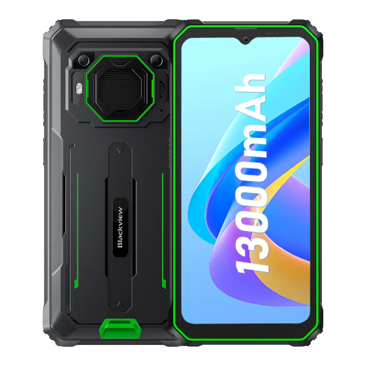 頑丈なスマートフォンBlackview-BV6200プロ,NFC,Android 13, 6.56