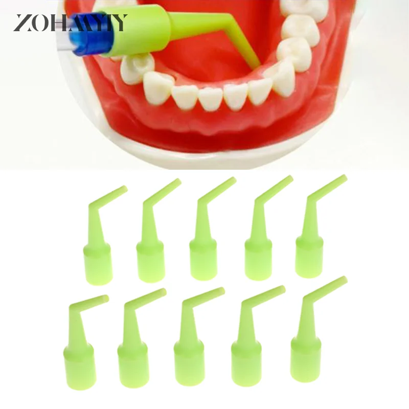 

10Pcs Dental Green Aspirator Saliva Tube Head Autoclavable Surgical Strong Suction Tips Oral Care Tool