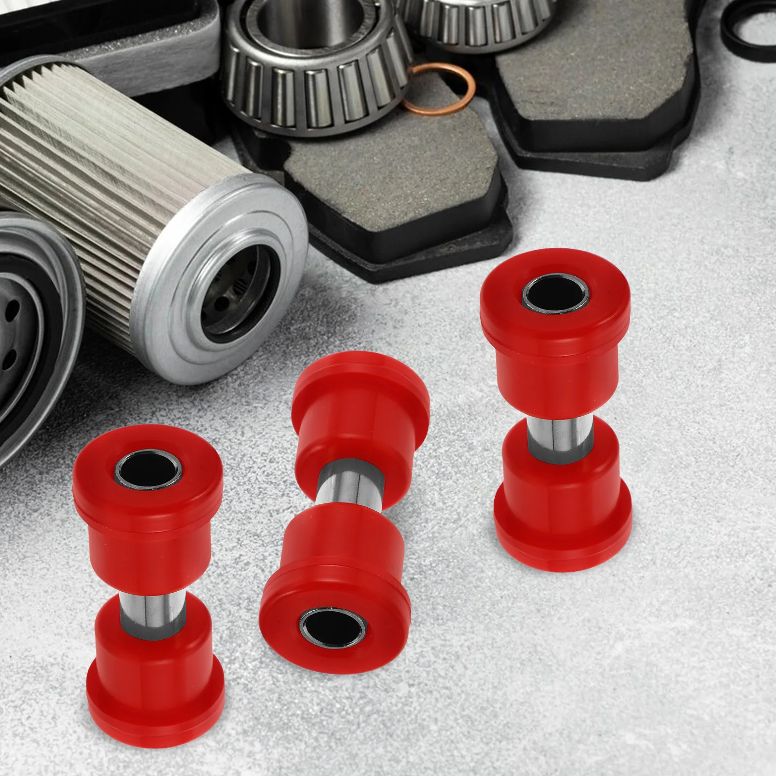 8 قطعة عربة جولف ورقة الربيع البطانات الصلب عدة الجبهة الخلفية دائم تعليق استبدال الملحقات أجزاء عربة الغولف #6