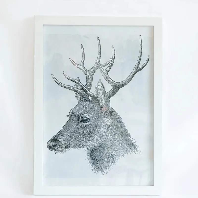 Picture Frame Dual-use for Hanging and Displaying Solid Wood Photo Frame Calligraphy Wooden Stand A4 Picture Frame 30.3x40.4cm