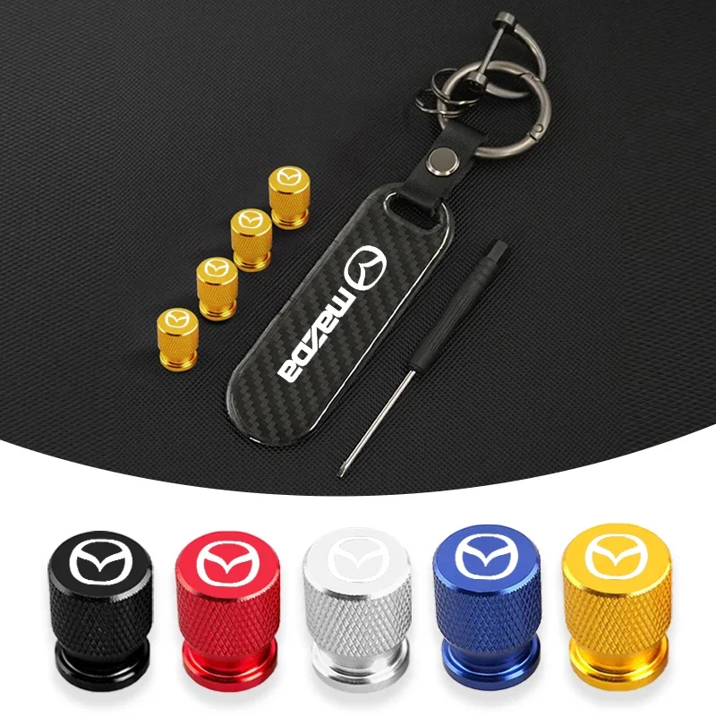 

Car Exterior Accessories (Including Tire Valve Caps) – Carbon Fiber Key Chains for Mazda 2, 3, 5, 6, BL, BM, GJ, CX-3, CX-4, CX-