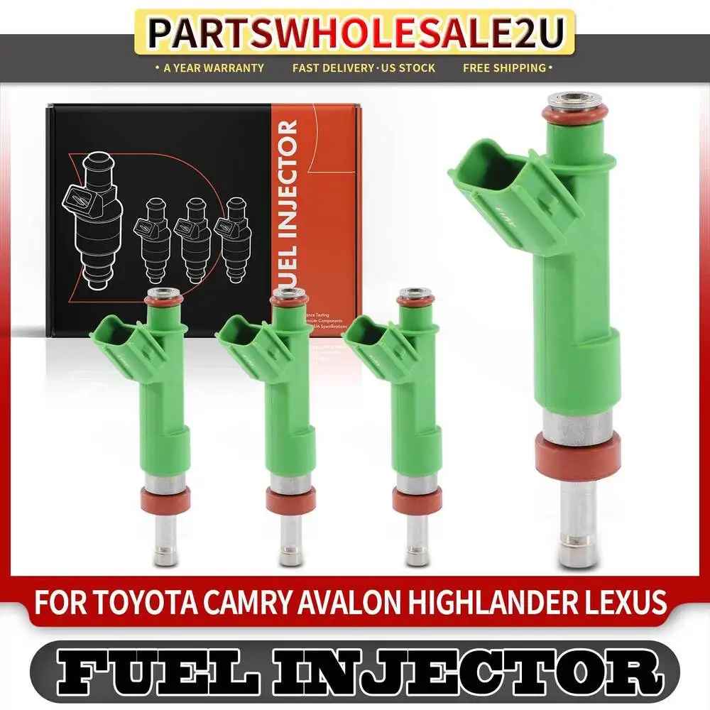 

4x Fuel Injectors for Toyota Camry RAV4 Highlander Sienna Avalon Scion tC Lexus