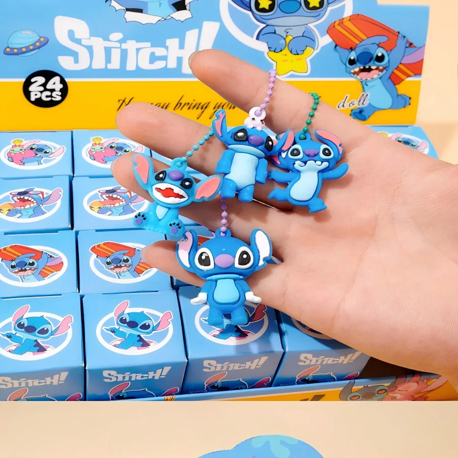 

Набор из 24 миниатюрных фигурок Disney: куклы Стич, милые подвески, комиксы и модные фигурки. Сюрприз-бокс. Подарки на день рождения.
