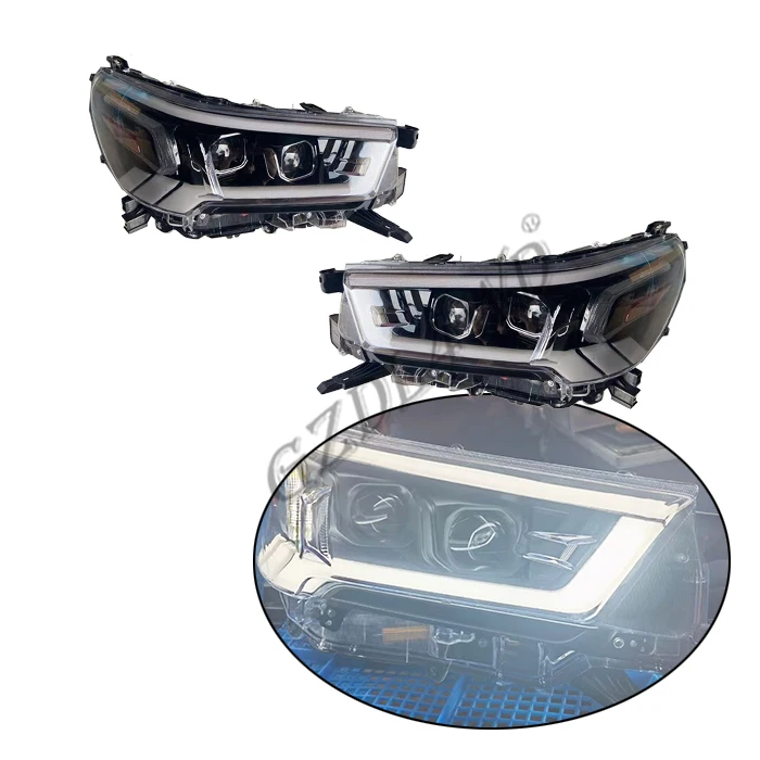 

OEM LED Headlights Assembly For Hilux Revo Rocco SR N80 2020 2021 2022 2023 Upgrade DRL Projector Lamps