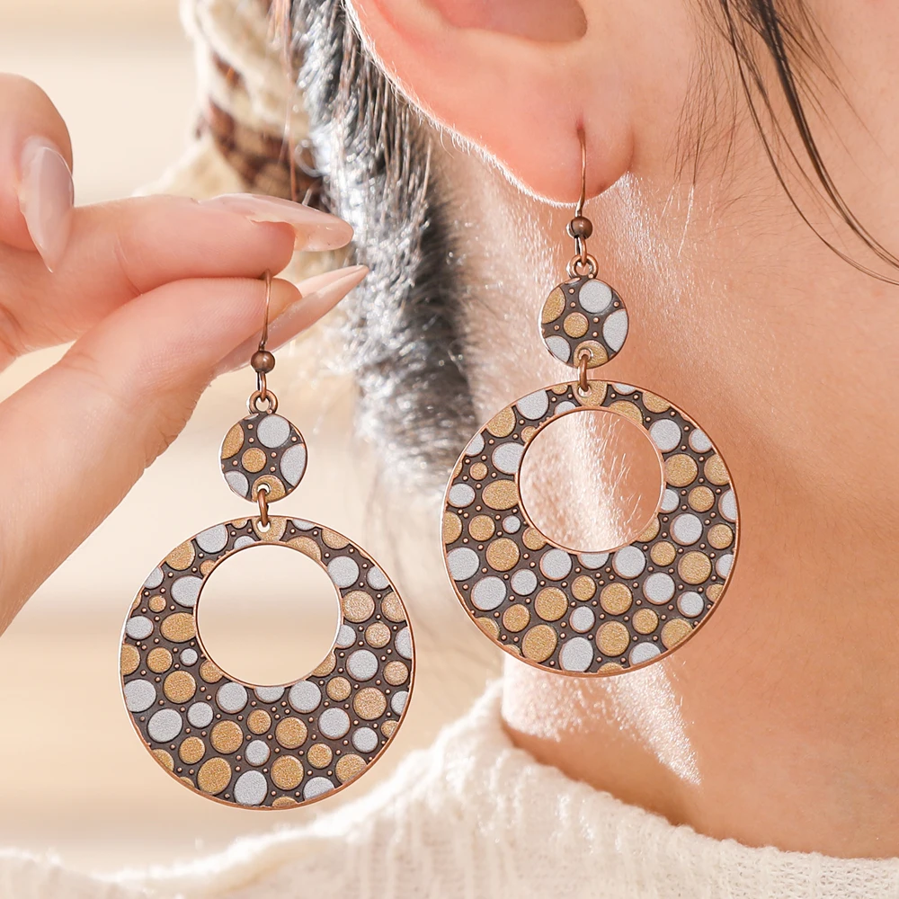 12-Pair Boho Geometric Earring - Tassel Earrings Boho recension och pris