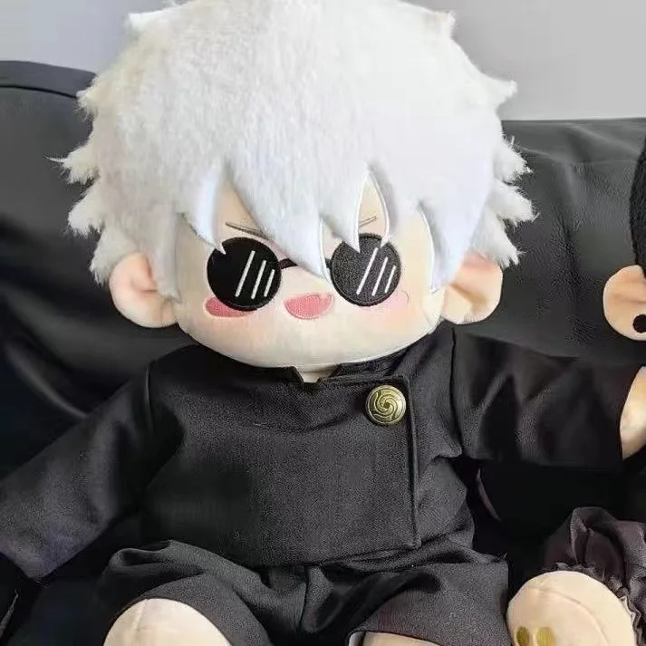 40cm Jujutsu Kaisen Plushies Doll Character Plush Bear Geto Suguru Satoru Gojo Cotton Doll Kawaii Anime Toys Gifts for Kids