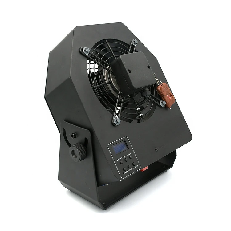 Mini sized small DMX remote control stage fan for special effect with speed control