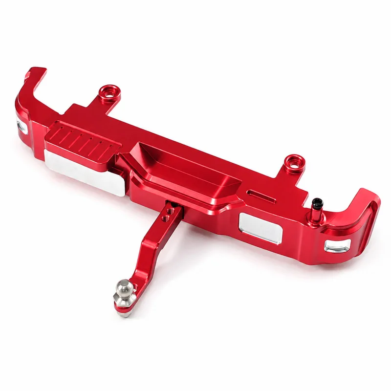 MN300 Tank 300 Metal Rear Bumper Tow Hook with Mount for 1/12 RC Crawler Upgrade Parts Accessories Replacement