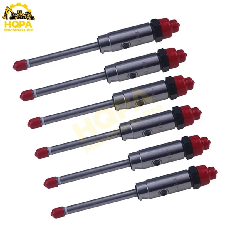 7W7026 7W-7026 0R-3423 6 piezas inyector de combustible para motor Caterpillar CAT 3406B 3406C 3408 3408E 3412 3412C Tractor D9R D9 GC