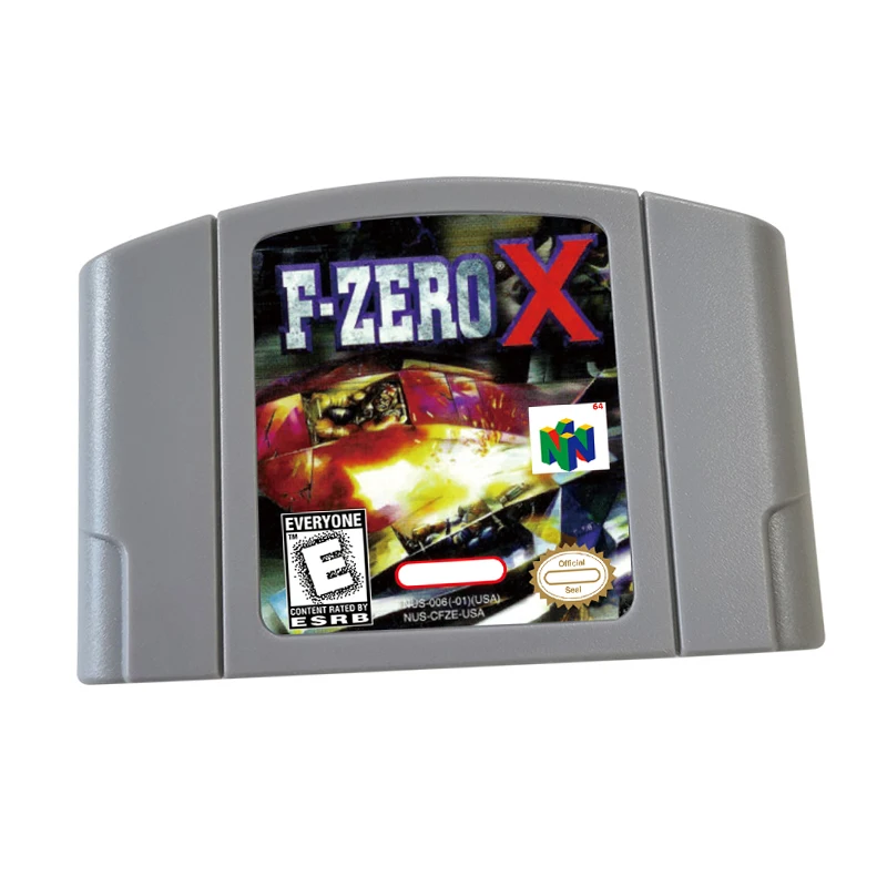 

F-Zero-X 64 Bit Game Cartridge USA NTSC Version For N64 Consoles