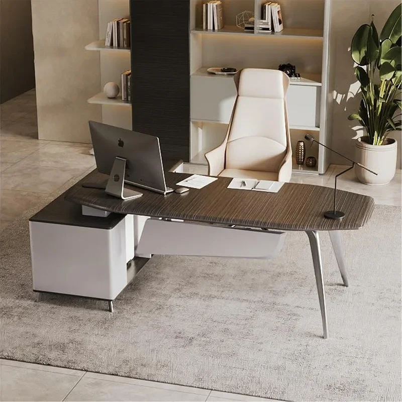 Boss Desk President Chairperson's  Senior Sense Head  Manager Office  Office Chair Combination