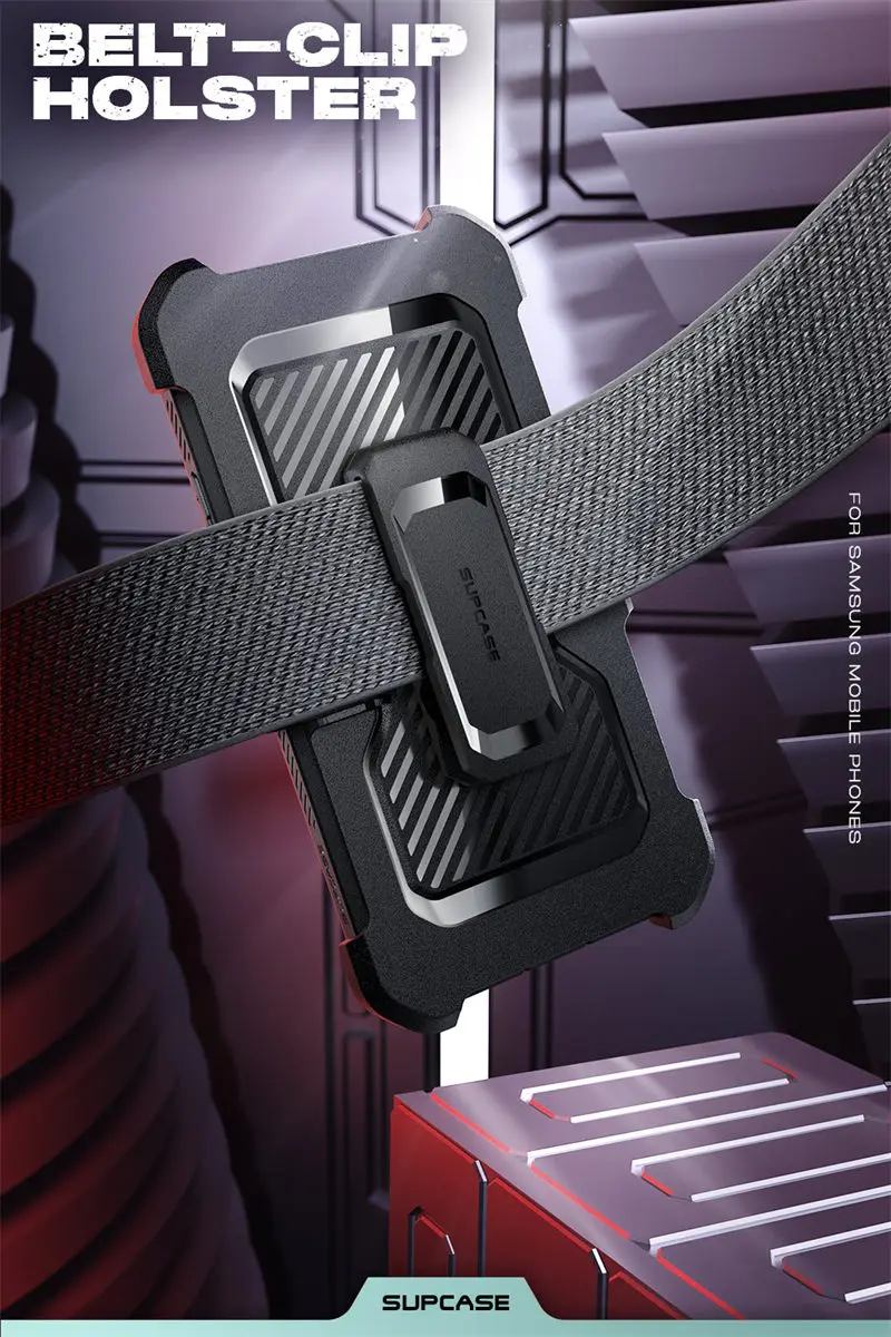 SUPCASE For Samsung Galaxy S22 Ultra Case (2022) 6.8 inch UB Pro Full-Body Holster Cover WITHOUT Built-in Screen Protector