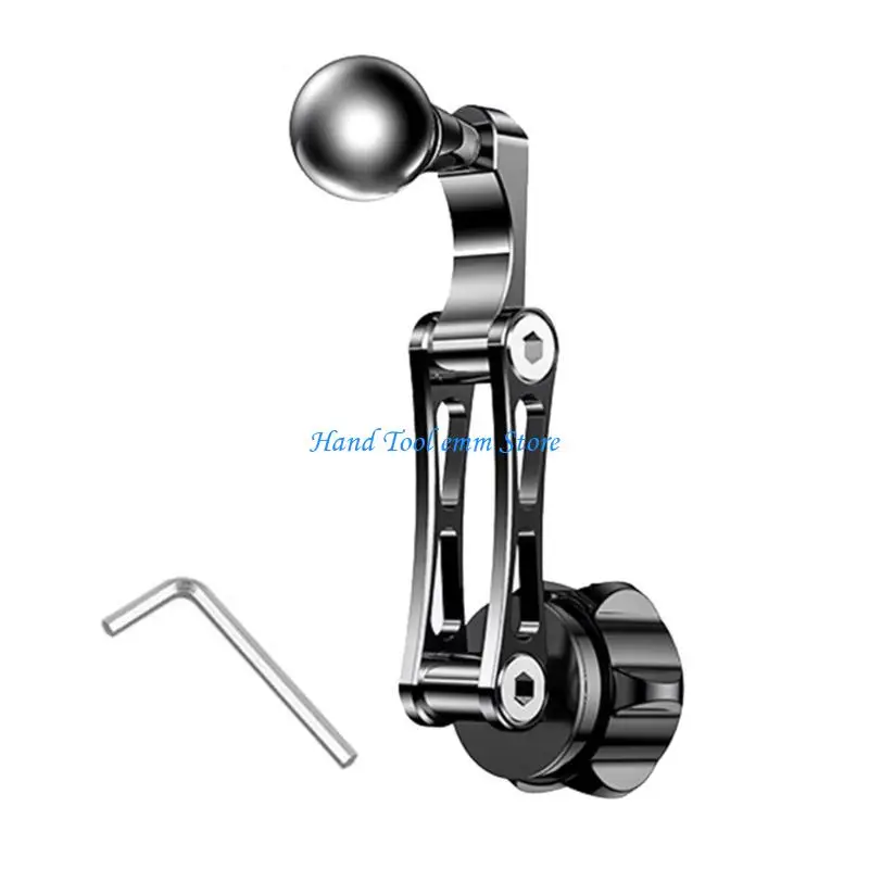 

H37F Metal Extension Rod Ball Joint Extenders set for Car Phone Mount & Tripods Use